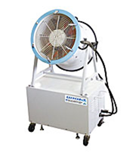 写真：可搬式ミスト