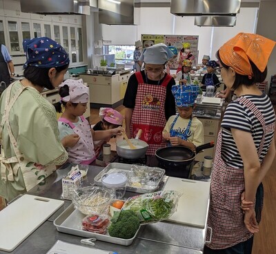 写真：調理の様子
