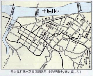 地図：水路図