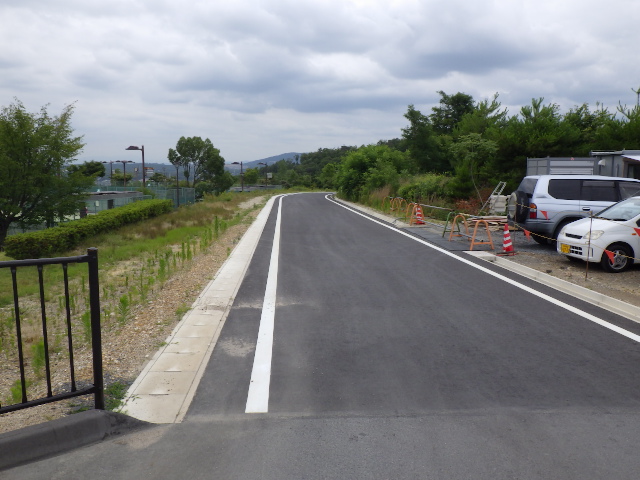 写真：完成状況（星ケ台側）
