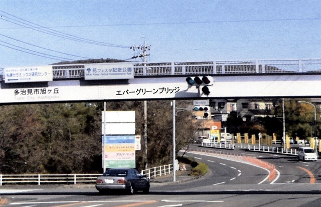写真：歩道橋　エバーグリーンブリッジ