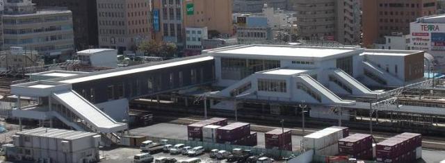 写真：多治見駅舎外観