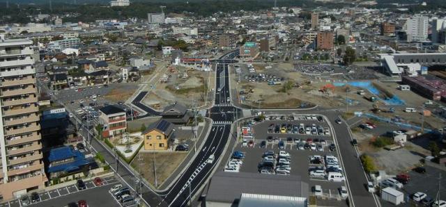 写真：都市計画道路音羽小名田線