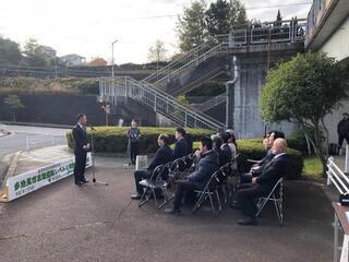 写真：ホワイトタウンバス停付近1