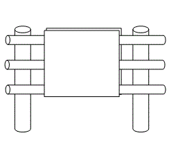 イラスト：貼り札類の例