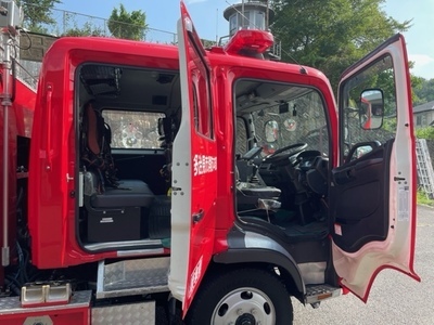 キャビンのドア開放写真