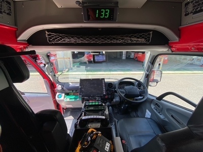 写真：多治見南2号車車内