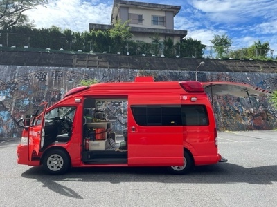 写真：指揮車左面開き