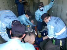 写真：訓練の様子1