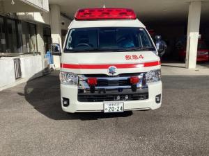 写真：救急4号車正面