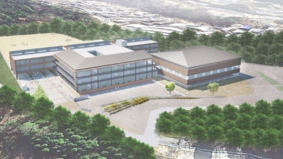 笠原小中学校完成イメージ