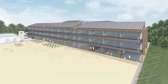 写真：外観イメージ（南）