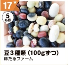 写真：17豆3種類