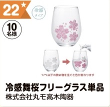写真：22 冷感舞桜フリーグラス単体