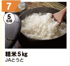 写真：7 精米5キログラム