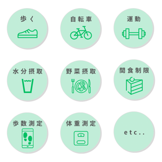 イラスト：目標例