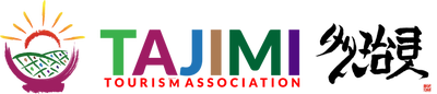 イラスト：Tajimi Tourism Association ロゴ