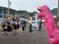 写真:挨拶で絆の日の様子2