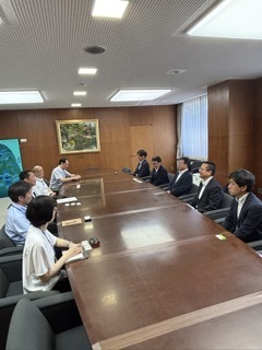 写真：JR東海と面談の様子