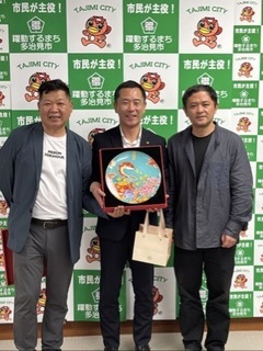 写真：景徳鎮大学面談