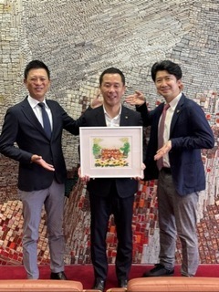 写真：キャラ研と面談