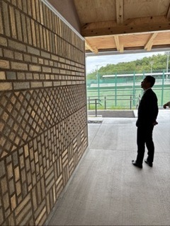 写真：視察（TYKスポーツパーク　多治見）1