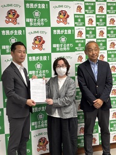 写真：自治労要望書提出1