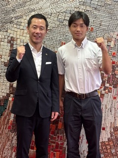 写真：フィールドホッケー日本代表選手　表敬訪問