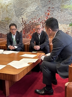 写真：四線促進期成同盟会監査