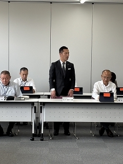 写真：教頭会での様子
