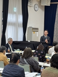写真：多治見市第32区総会