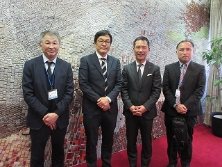 写真：砂防国道事務所長らと面談