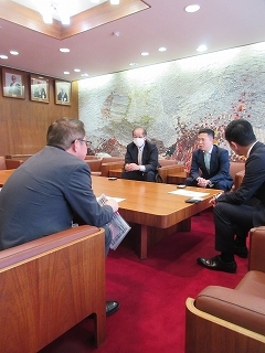 写真：メーキュー面談