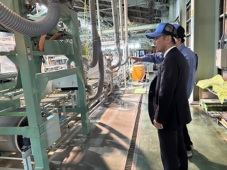 写真：株式会社セラメッセ視察