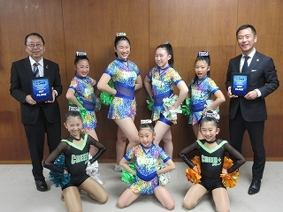 写真：表敬訪問（USA&nbsp;オールスターナショナルズ&nbsp;2025出場者）