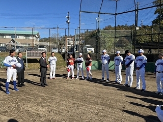 写真：第2回中日ドラゴンズOB&nbsp;VS&nbsp;38区TESオールスターズ親睦野球大会