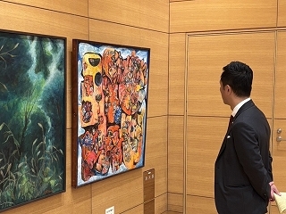 写真：第29回TYK絵画大賞・優秀絵画展