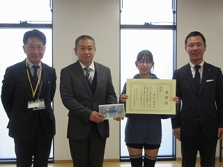 写真：土岐川・庄内川の研究・絵画作品表彰式