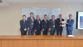 写真：多治見砂防国道事務所、国土交通省中部地方整備局訪問2