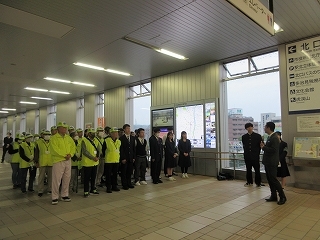 写真：秋のこどもまんなか月間啓発活動