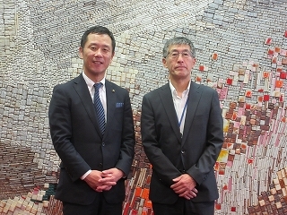 写真：面談（岐阜地方気象台長）