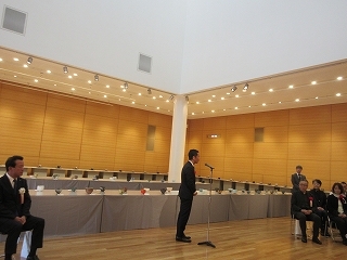 写真：第26回美濃茶盌展開会式