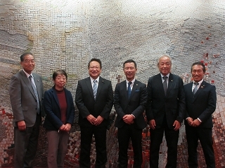 写真：面談（眞野哲衆議院議員）