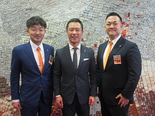 写真：面談（多治見青年会議所副理事長）