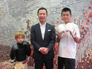 写真：8月2日表敬訪問（ISKA&nbsp;Japan&nbsp;Grand&nbsp;Prix&nbsp;2024出場者）