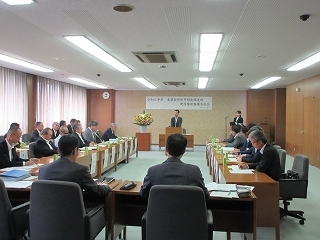 写真：令和6年度東濃西部都市間連絡道路建設推進協議会総会
