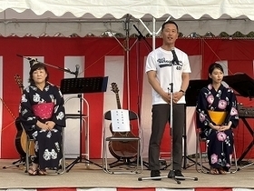 写真：根本ステーションパーク自治会ふれあい夏祭り