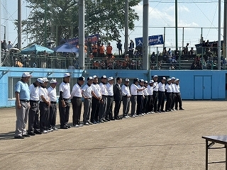写真：全日本学童軟式野球大会マクドナルド・トーナメント岐阜県大会開会式