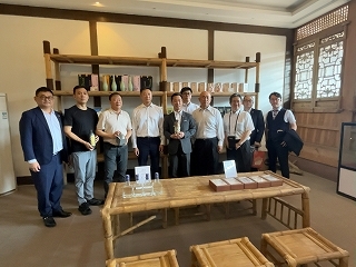 写真：古川酒庄視察