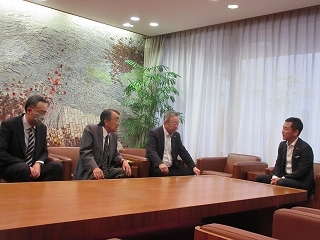 写真：面談（たじみ音楽でまちづくり市民協議会）